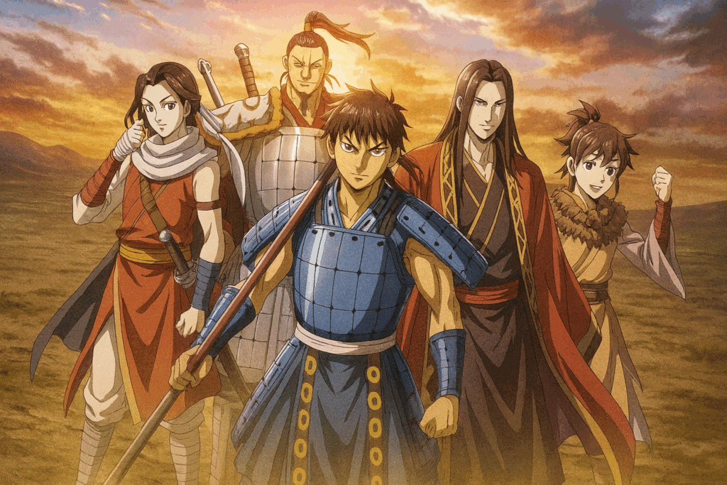 アニメ「キングダム第6期」は原作コミック46巻からスタート！範囲と